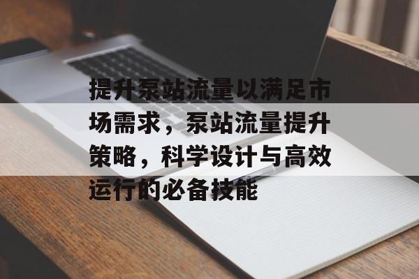 提升泵站流量以满足市场需求，泵站流量提升策略，科学设计与高效运行的必备技能