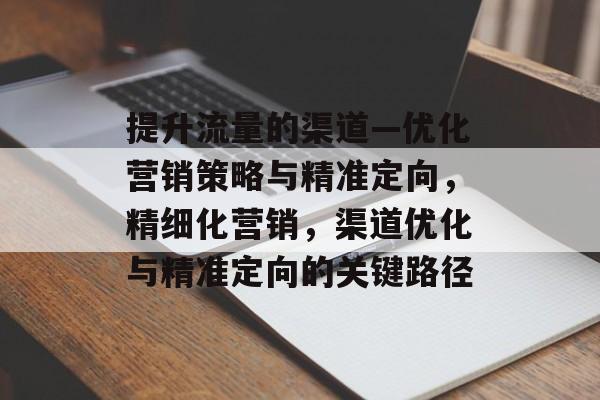 提升流量的渠道—优化营销策略与精准定向,精细化营销,渠道优化与精准定向的关键路径 提升流量的渠道—优化营销策略与精准定向,精细化营销,渠道优化与精准定向的关键路径