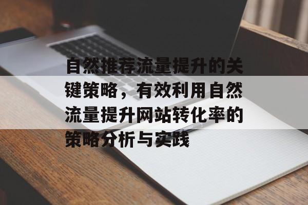 自然推荐流量提升的关键策略,有效利用自然流量提升网站转化率的策略分析与实践 自然推荐流量提升的关键策略,有效利用自然流量提升网站转化率的策略分析与实践