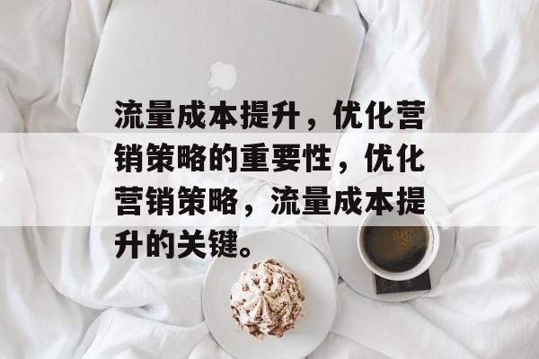 流量成本提升，优化营销策略的重要性，优化营销策略，流量成本提升的关键。