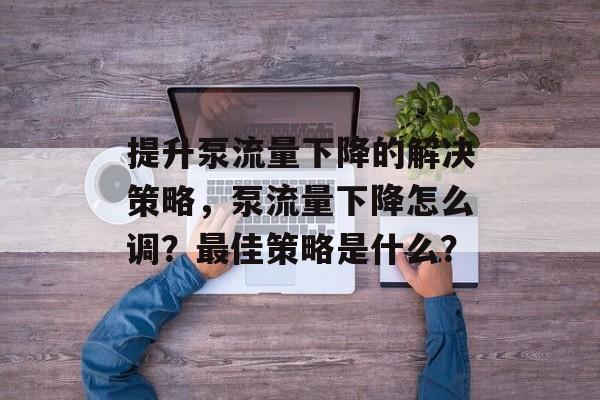 提升泵流量下降的解决策略,泵流量下降怎么调?最佳策略是什么? 提升泵流量下降的解决策略,泵流量下降怎么调?最佳策略是什么?