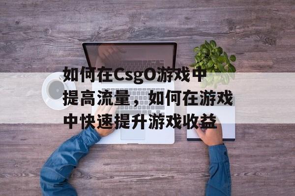如何在CsgO游戏中提高流量,如何在游戏中快速提升游戏收益 如何在CsgO游戏中提高流量,如何在游戏中快速提升游戏收益