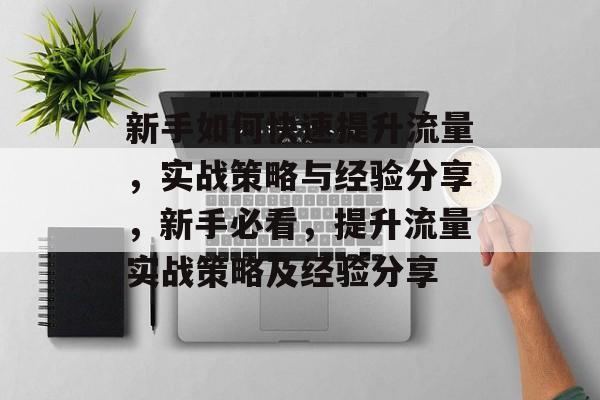 新手如何快速提升流量，实战策略与经验分享，新手必看，提升流量实战策略及经验分享