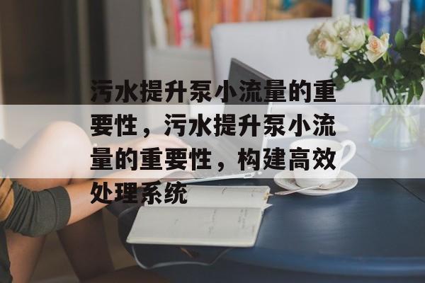 污水提升泵小流量的重要性，污水提升泵小流量的重要性，构建高效处理系统