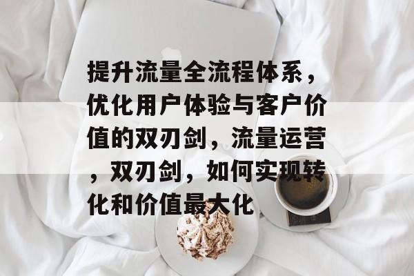 提升流量全流程体系,优化用户体验与客户价值的双刃剑,流量运营,双刃剑,如何实现转化和价值最大化 提升流量全流程体系,优化用户体验与客户价值的双刃剑,流量运营,双刃剑,如何实现转化和价值最大化