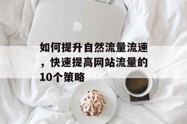 如何提升自然流量流速,快速提高网站流量的10个策略 如何提升自然流量流速,快速提高网站流量的10个策略
