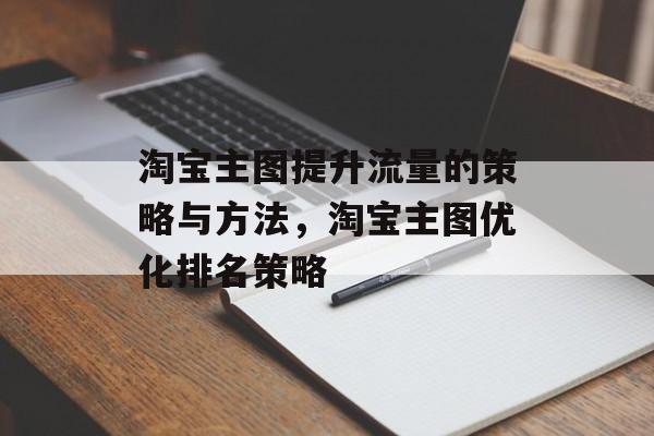淘宝主图提升流量的策略与方法,淘宝主图优化排名策略 淘宝主图提升流量的策略与方法,淘宝主图优化排名策略