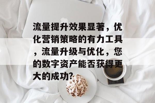 流量提升效果显著,优化营销策略的有力工具,流量升级与优化,您的数字资产能否获得更大的成功? 流量提升效果显著,优化营销策略的有力工具,流量升级与优化,您的数字资产能否获得更大的成功?
