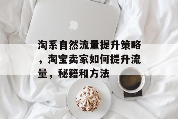 淘系自然流量提升策略,淘宝卖家如何提升流量,秘籍和方法 淘系自然流量提升策略,淘宝卖家如何提升流量,秘籍和方法