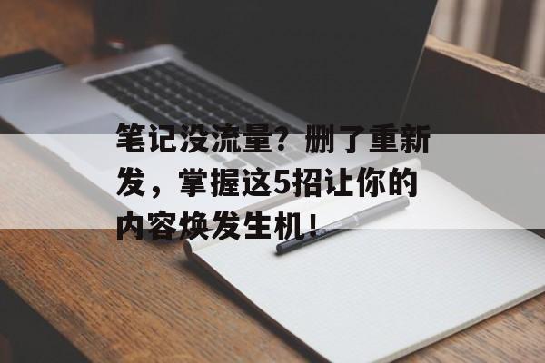 笔记没流量?删了重新发,掌握这5招让你的内容焕发生机! 笔记没流量?删了重新发,掌握这5招让你的内容焕发生机!