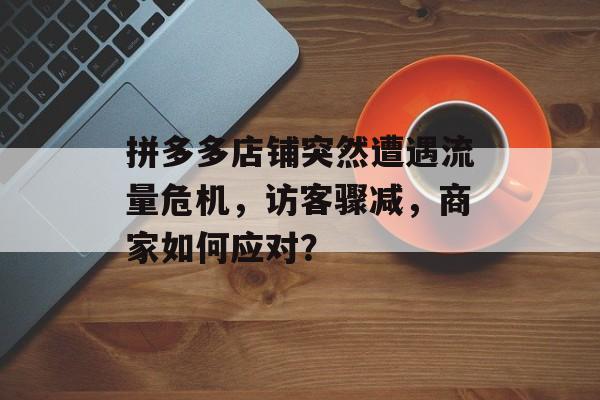 拼多多店铺突然遭遇流量危机，访客骤减，商家如何应对？
