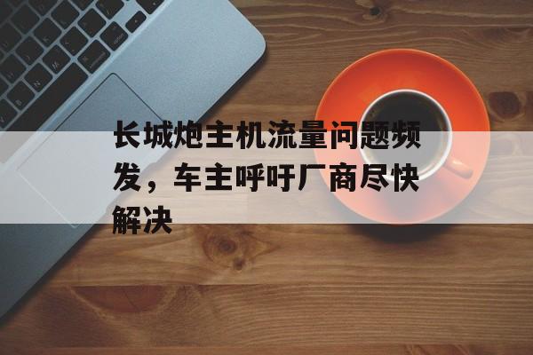 长城炮主机流量问题频发，车主呼吁厂商尽快解决