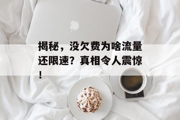 揭秘,没欠费为啥流量还限速?真相令人震惊! 揭秘,没欠费为啥流量还限速?真相令人震惊!