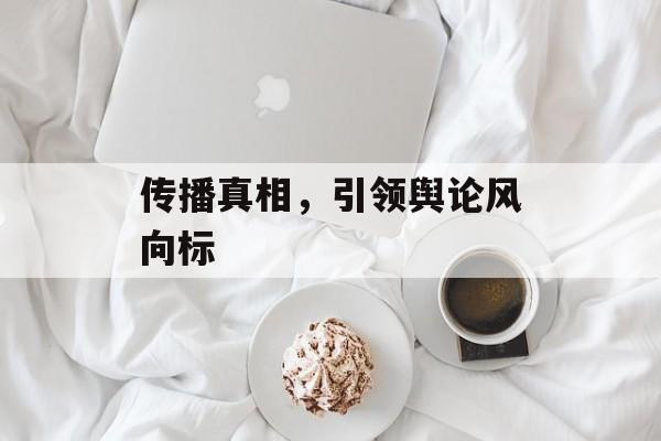 传播真相,引领舆论风向标 传播真相,引领舆论风向标